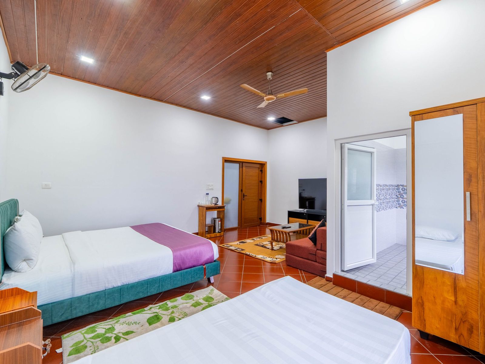 Family Room with wardrobe and window at Zen Garden Vagamon