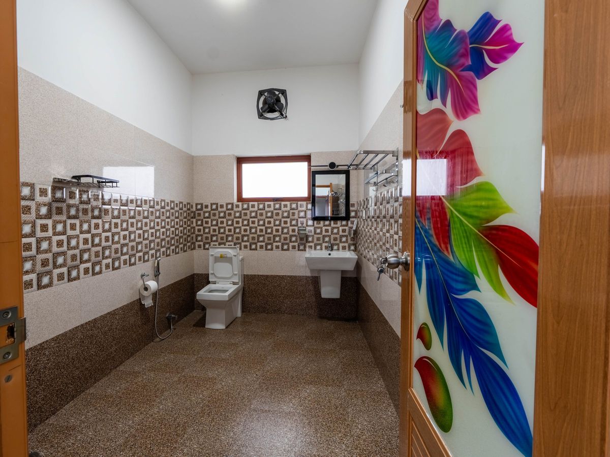 Attached bathroom with hot water at Zen Garden Vagamon